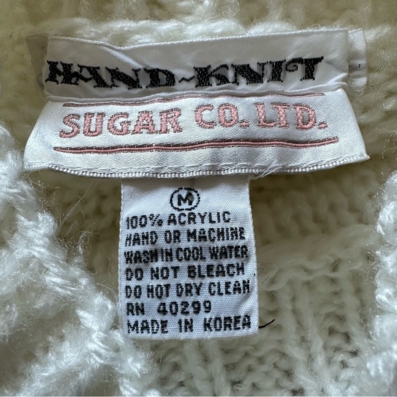 Vintage Sugar co knit woman’s sweater - Picture 5 of 9